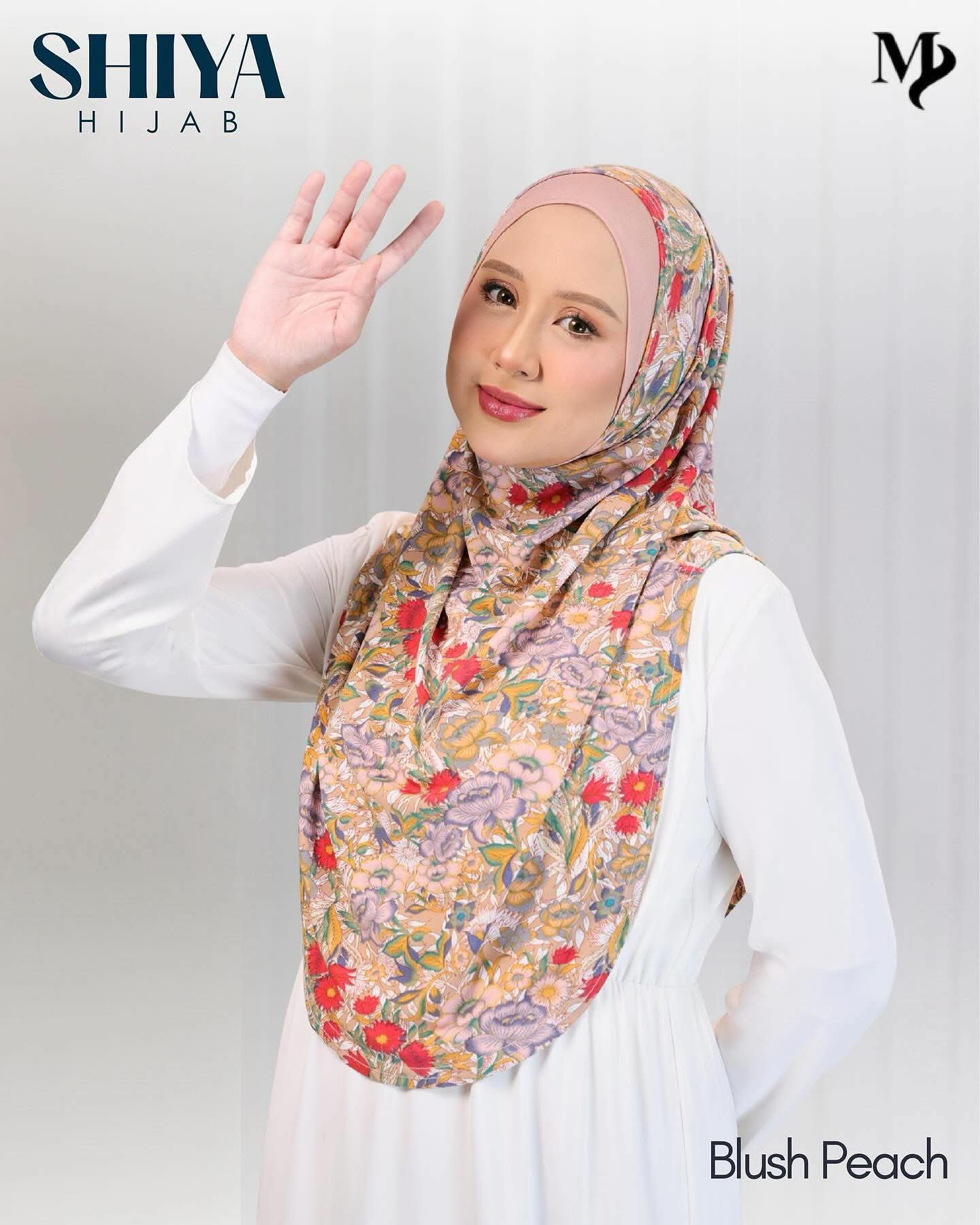 SHIYA HIJAB - BLUSH PEACH