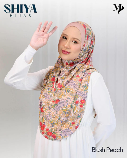 SHIYA HIJAB - BLUSH PEACH