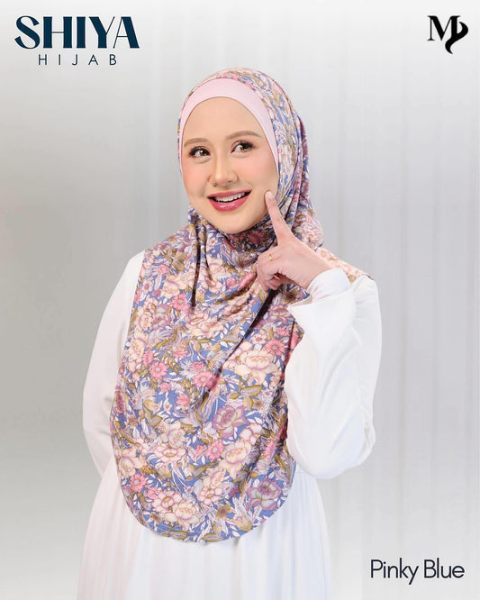 SHIYA HIJAB - PINKY BLUE