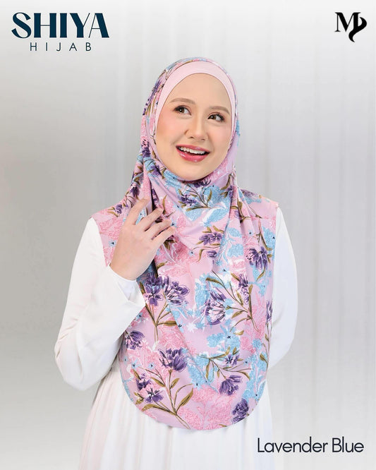SHIYA HIJAB - LAVENDER BLUE