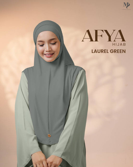 AFYA HIJAB - LAUREL GREEN