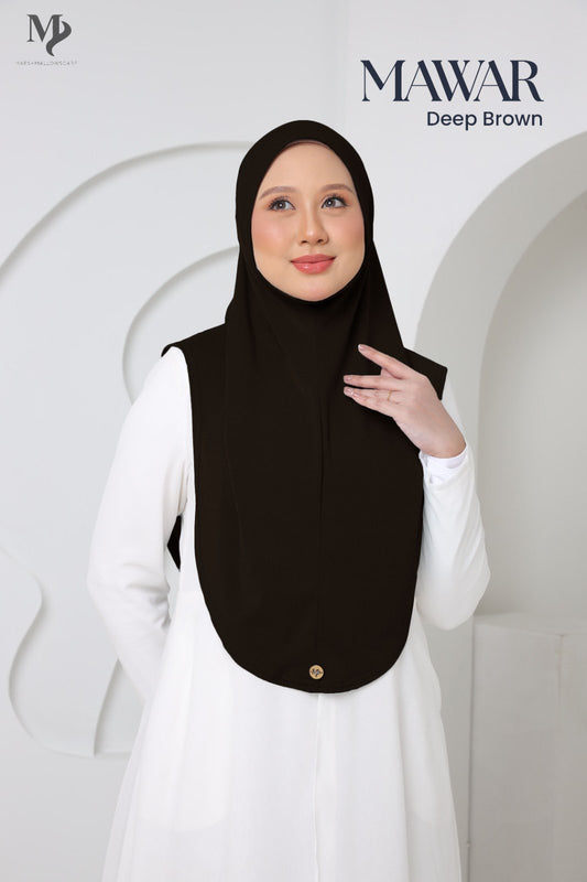 MAWAR SARUNG - DEEP BROWN