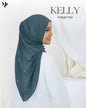 Shawl Kelly - Indigo Dye