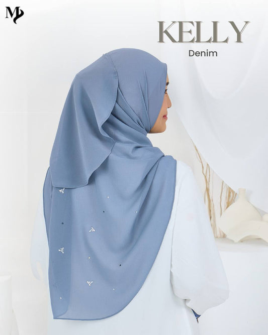 Shawl Kelly - Denim