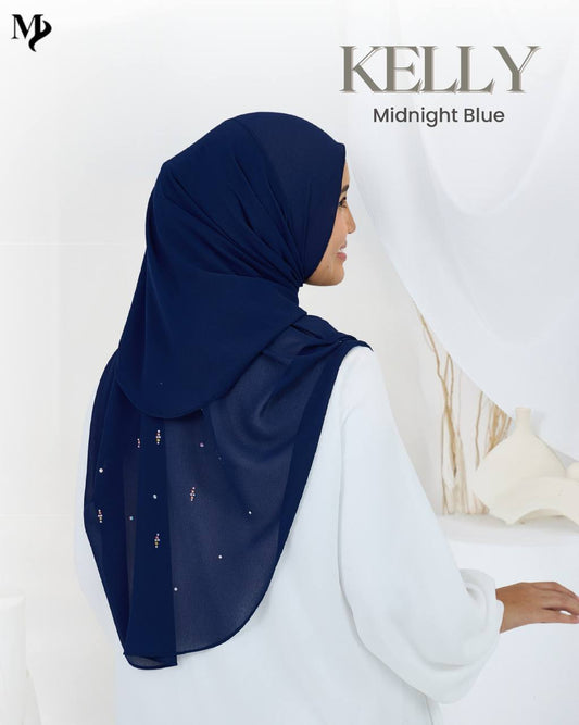 Shawl Kelly - Midnight Blue