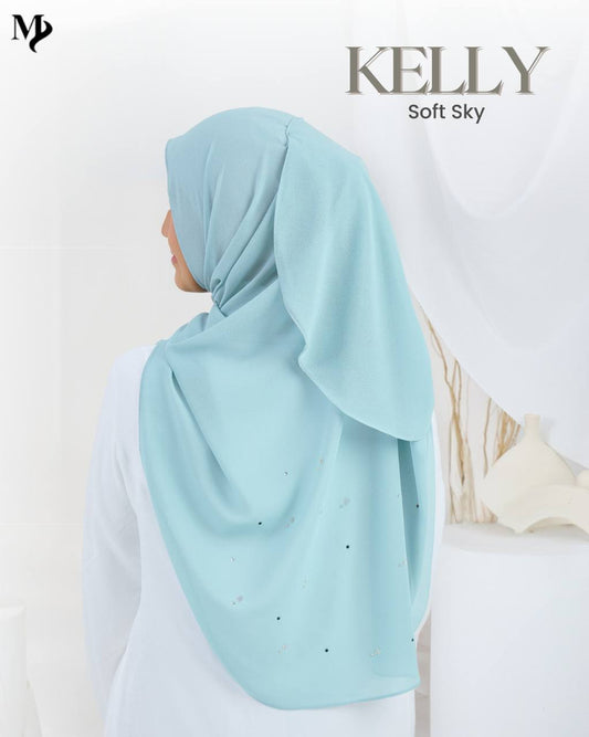 Shawl Kelly - Soft Sky