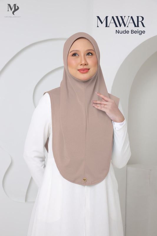 MAWAR SARUNG - NUDE BEIGE