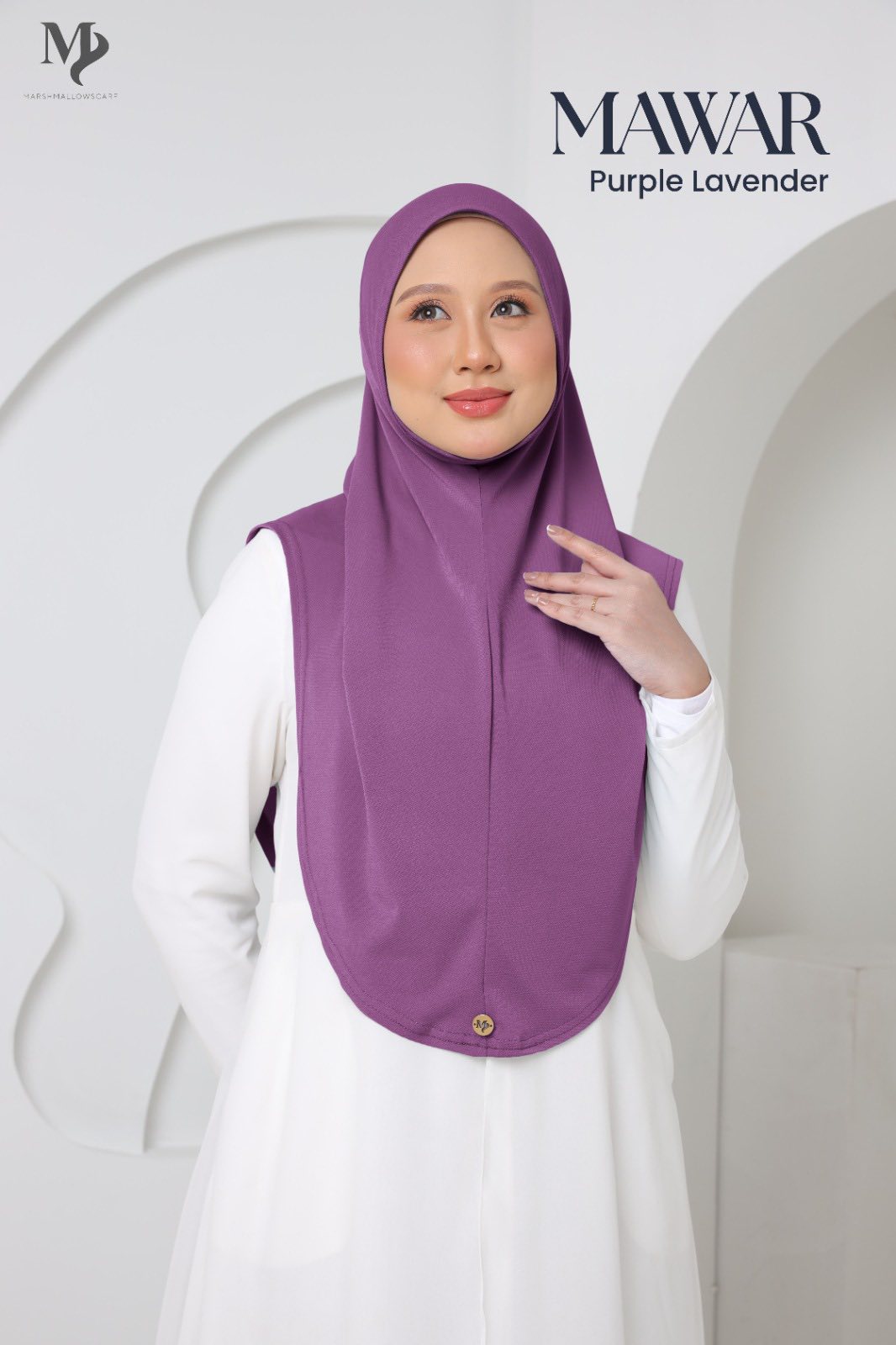 MAWAR SARUNG-PURPLE LAVENDER