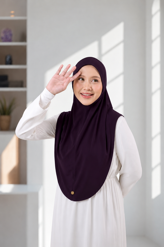 MAWAR SARUNG -DARK PURPLE