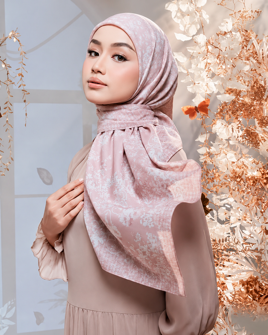 TUDUNG RUFFLE - WHIMSY | PETALS