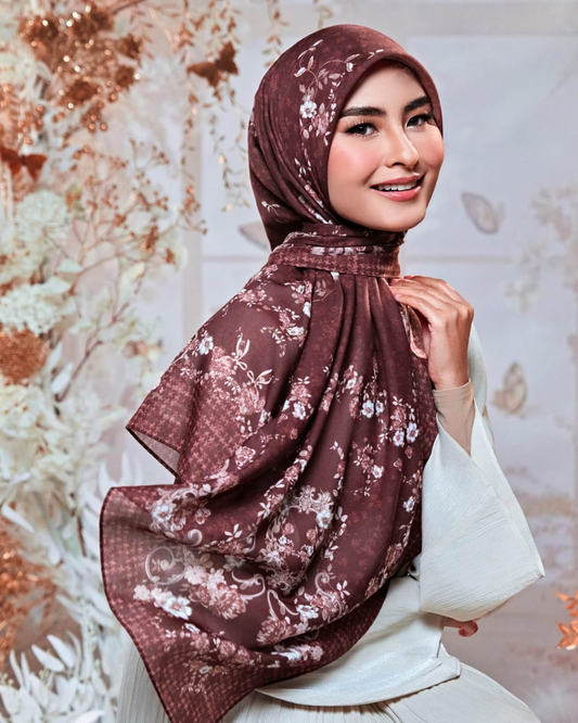 TUDUNG RUFFLE - WHIMSY | VELVET