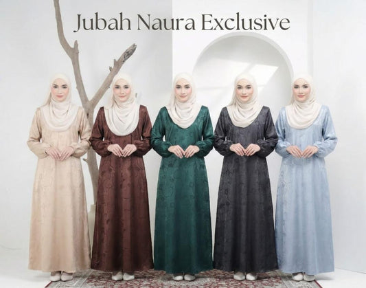 Jubah Naura - Nude