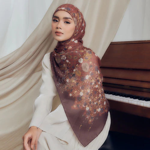 AMEERA ZAINI - AZ LOUISA BURNT RUSSET
